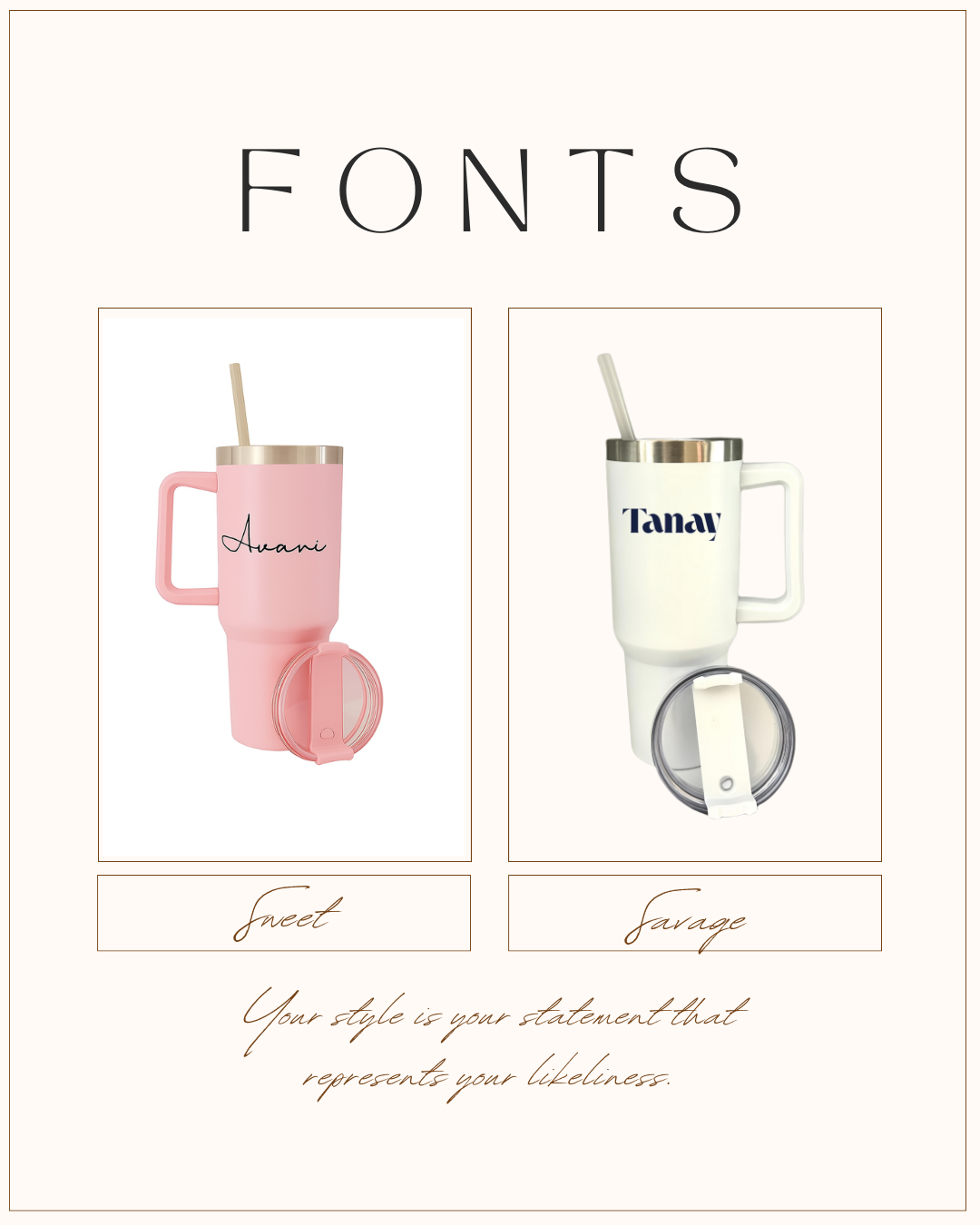 Forever & Always – Ghibli-Inspired Tumbler