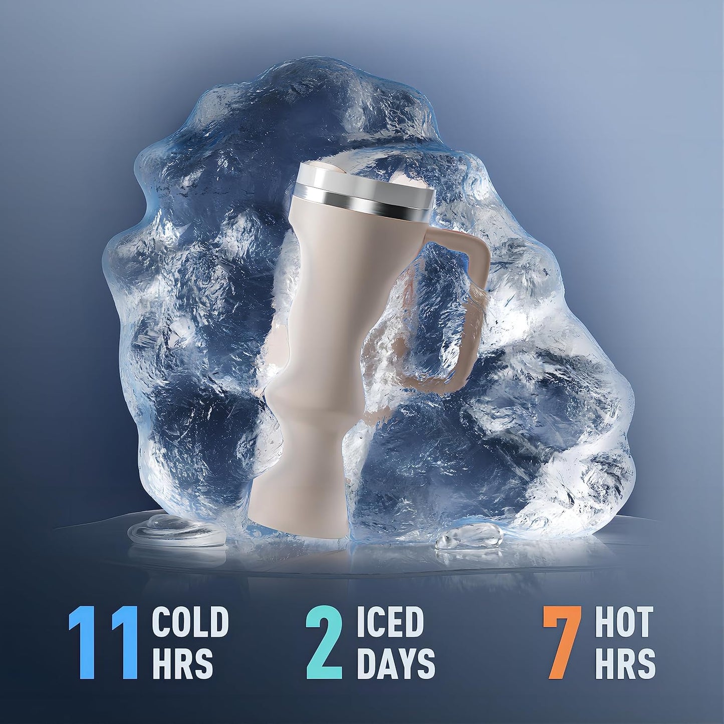 Ember Zodiac Personalized- 1200ml Tumbler With Straw and Lid, Stainless Steel, Insulated