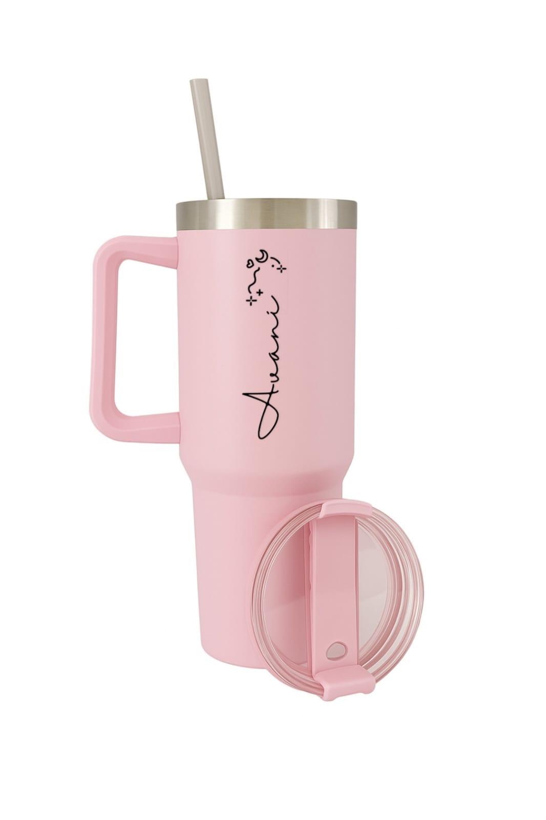 Ember Zodiac Personalized- 1200ml Tumbler With Straw and Lid, Stainless Steel, Insulated