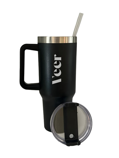 Personalized Ember-1200ml Tumbler With Straw and Lid, Stainless Steel, Insulated